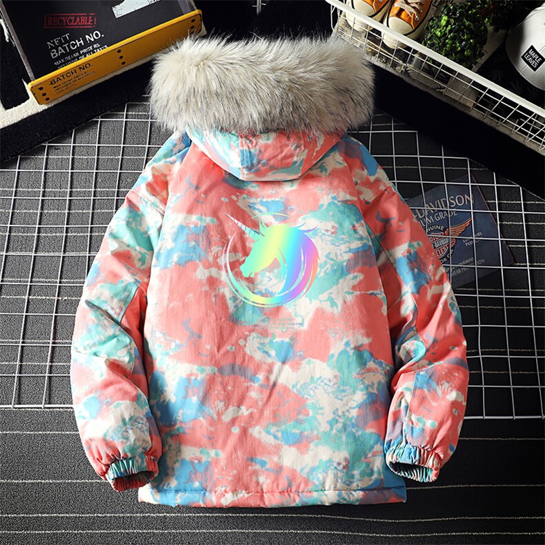 MC49138-P135日系潮衣男大码派克服男工装服外套袄,男装棉衣,电商A040A