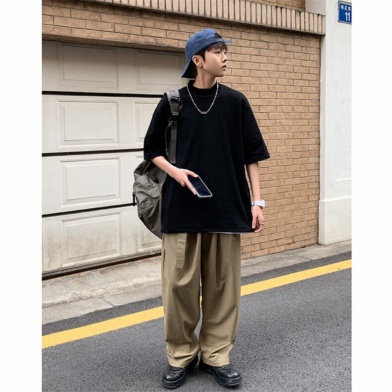 男圆领短袖宽松T恤T00103P22,男装T恤,星座1116-2