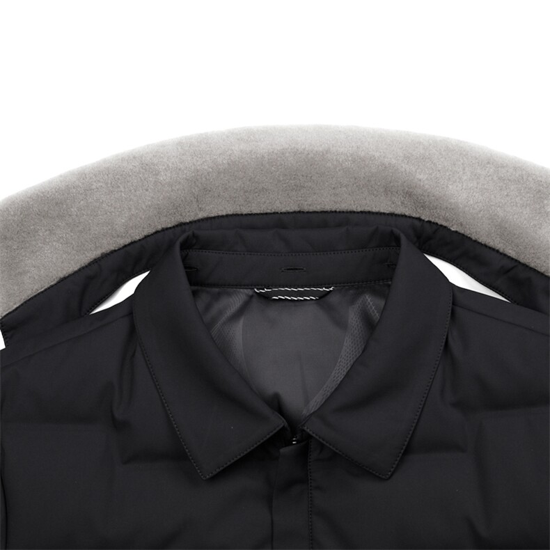 LD615钱塘2020-2秋冬新款中老年男士商务休闲毛领羽绒服外套P240,男装羽绒服,钱塘207-2