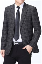 春秋季男士西服男装中年小西装外套高端单西休闲商务西装男，男装西服，电商B212（原钱塘6029）