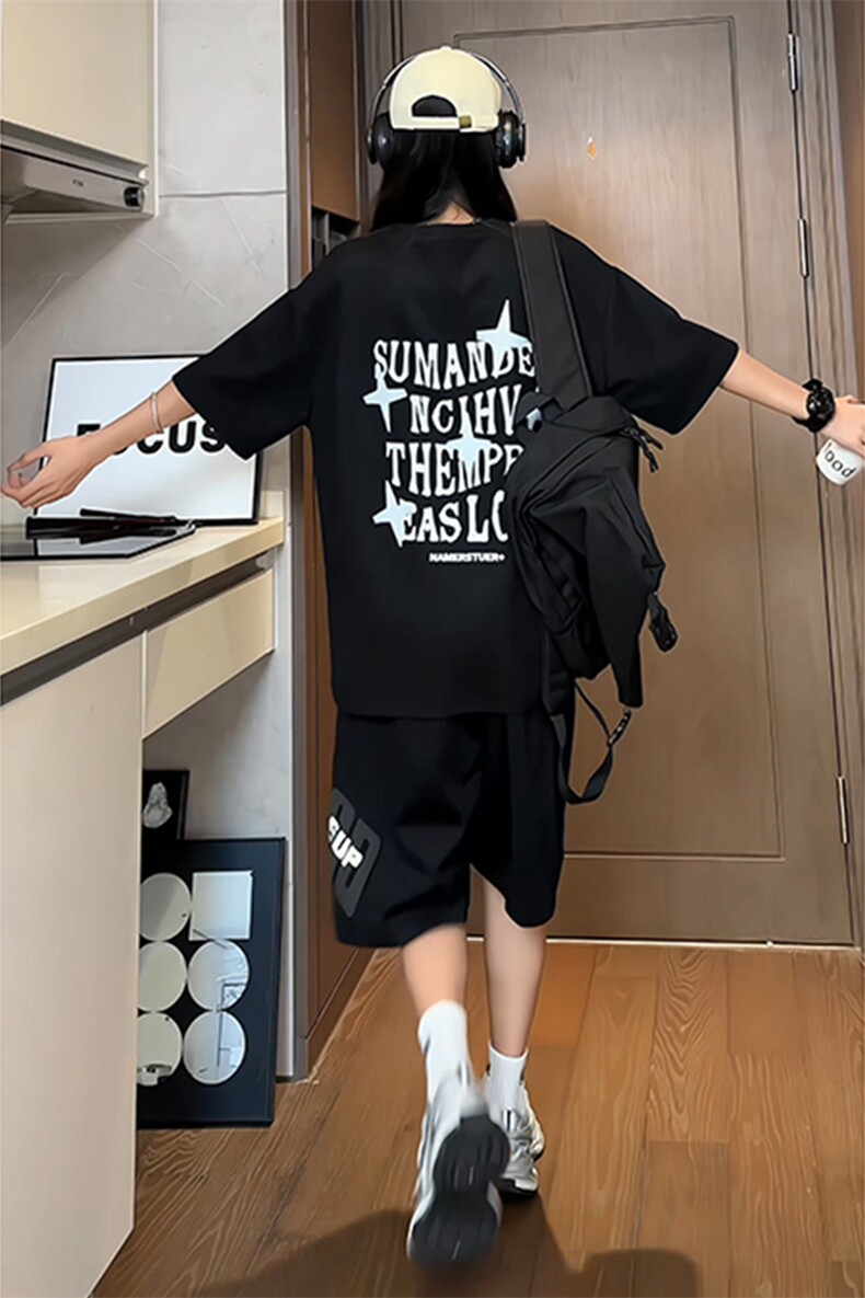 量大优供视频重磅麂皮绒短袖T恤男JPDX209-特P19,男装T恤,电商B367