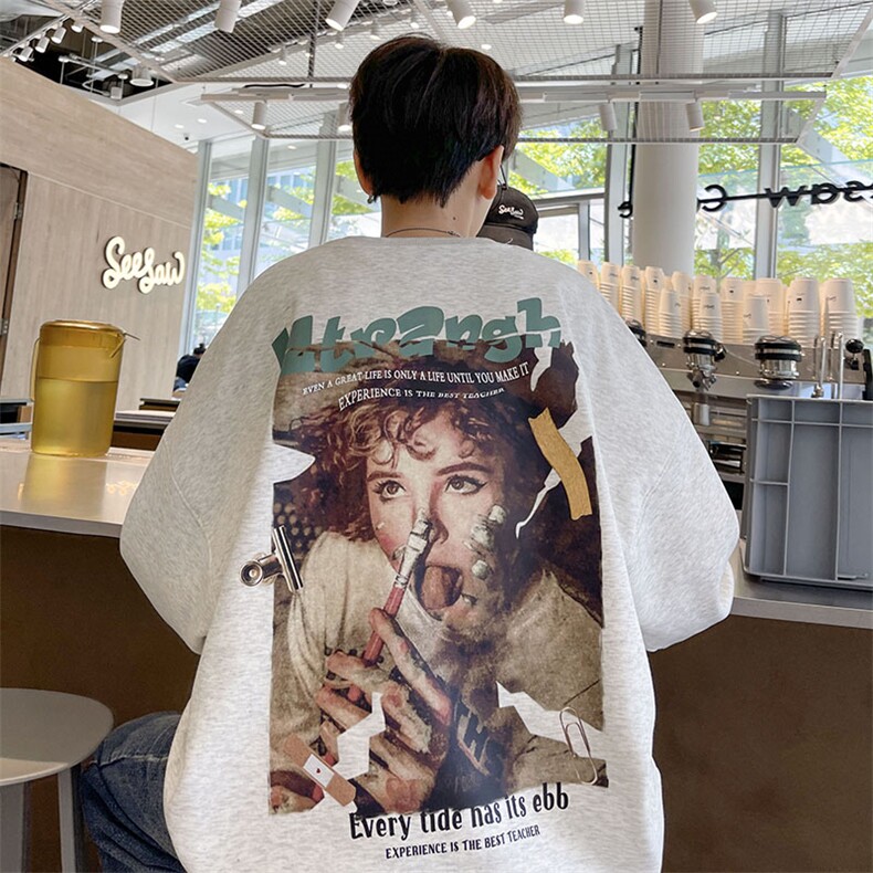 直播品质360克重磅美式卫衣H297特P28 同步供应棉H297HM特P38图片