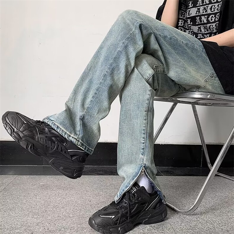 2023新款潮流复古牛仔裤男C939P45,男装牛仔裤,星座1116-2