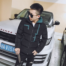 A313-M82-P1452020冬款男青年修身加厚棉衣男短款社会小伙棉服男，男装棉衣，电商A313