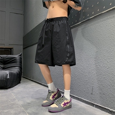 夏季工装短裤男ins潮牌休闲百搭潮流痞帅五分裤D02519-P40，男装牛仔裤，星座308B-2