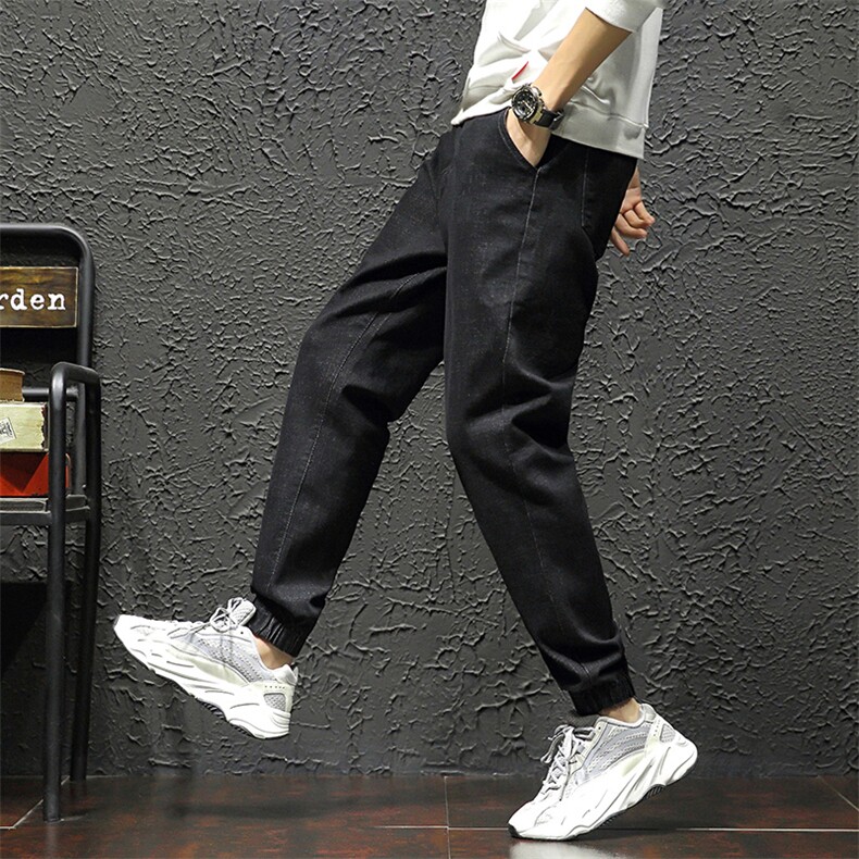 男日系大码束脚春秋弹力牛仔裤28-42码5032-1_5112P50,男装牛仔裤,星座1516-1