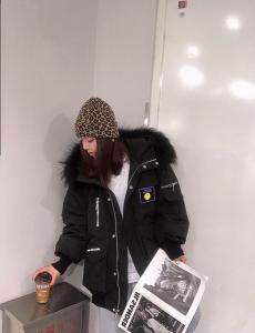 大毛领派克服SML，女装，尚映