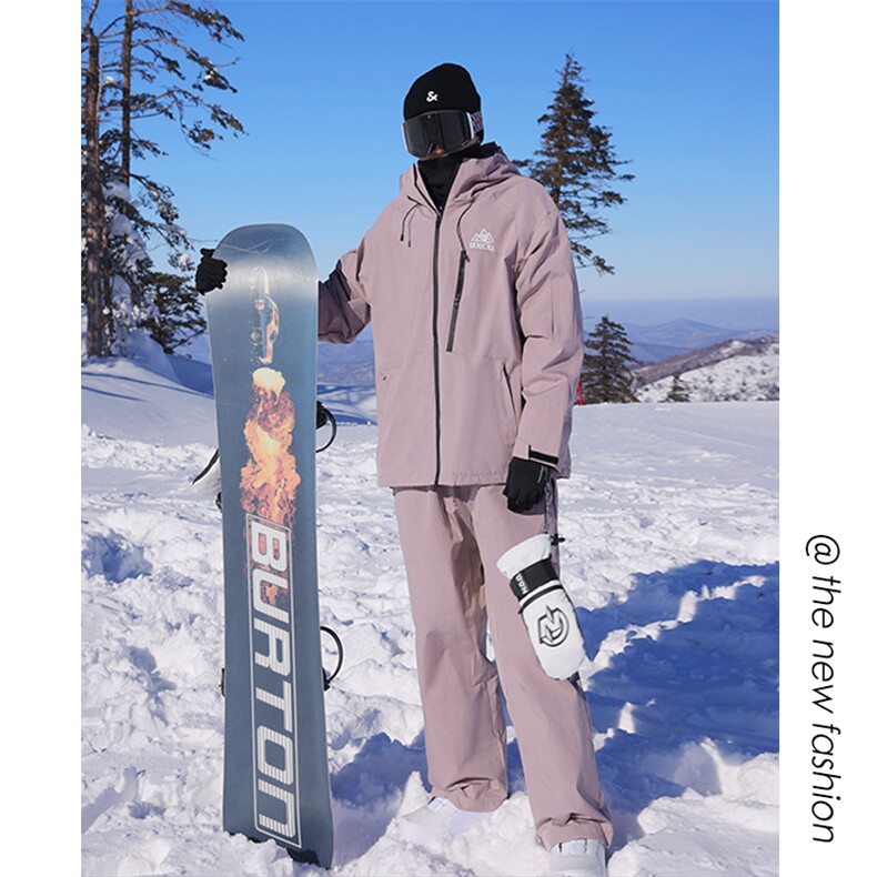 冬季防水防风防寒保暖时尚滑雪服套装男女两件套TZ027-P240控348,男装棉衣,电商A001