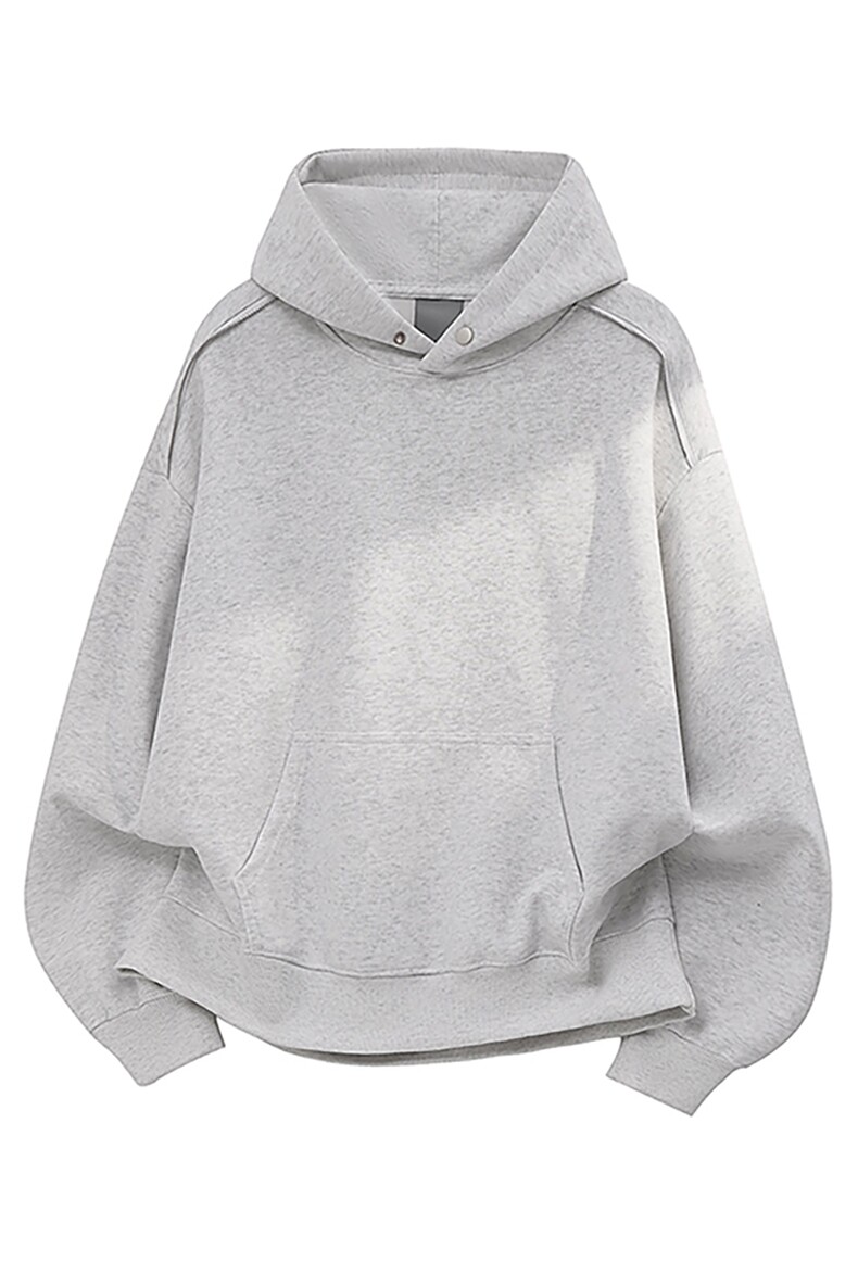 重磅全棉无帽绳450克拉链连帽卫衣硬挺套头外套男RH5307-P50，女装短外套，星座610B-1