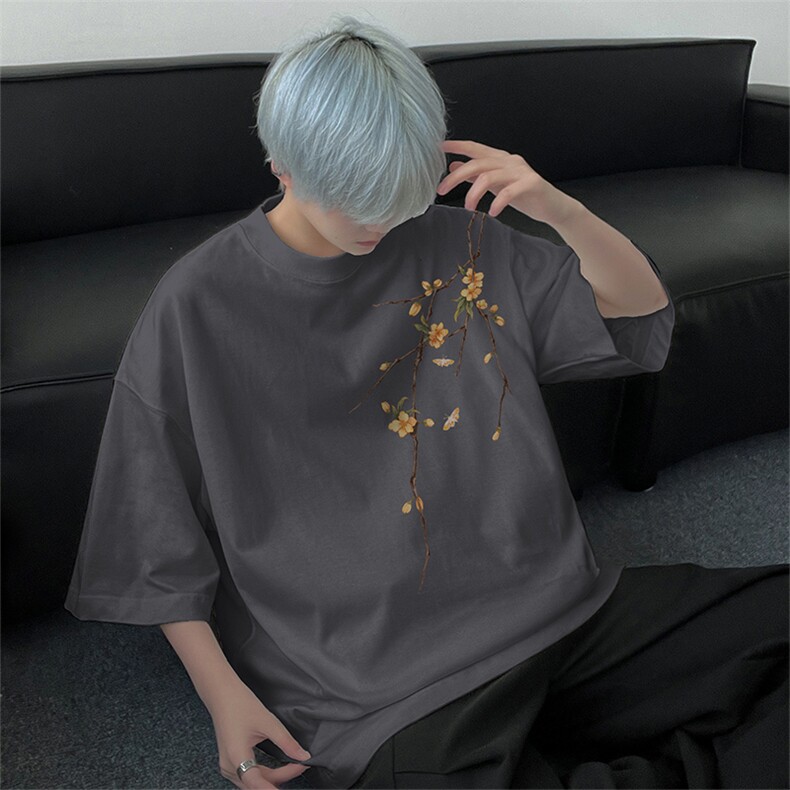 得物直播品质220克纯棉精梳xz605-dcm184-特批20控38,男装T恤,星座605(原A050)