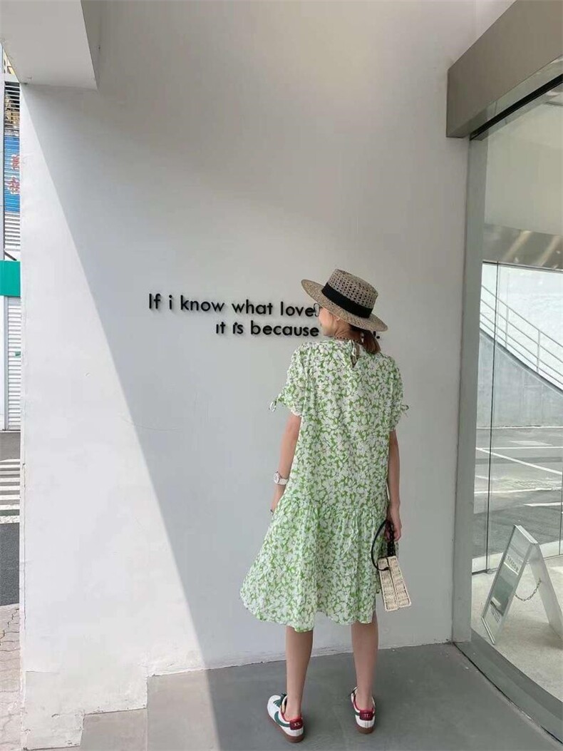 夏季新款韩版裙子，女装，卡希·米