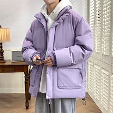 冬上新加棉加厚休闲棉服港风立领棉衣外套男女8349-P115控价158，男装棉衣，电商A441-1