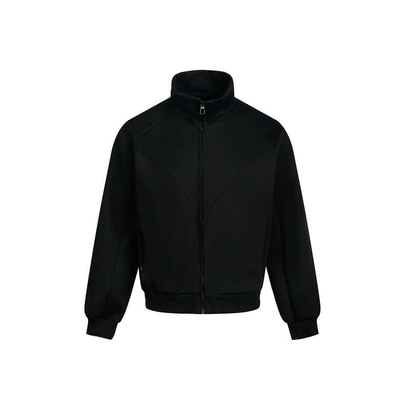 2026春季新款重磅立领拼接结构卫衣WY950-P55控88,男装卫衣,电商A072