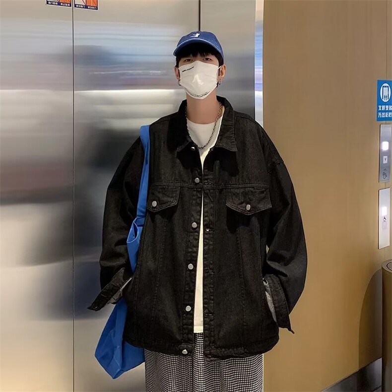 秋季青春流行男夹克文艺潮外套G8818P58,男装夹克,星座1116-2
