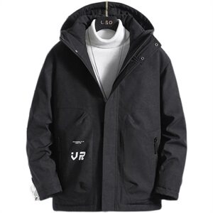 男士休闲连帽加厚保暖棉衣外套棉服棉袄冬季防寒开衫男装M998P75图片