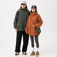 秋季户外连帽夹克男外套男女同款DSA157B-JK7811-P75，男装夹克，电商A157B