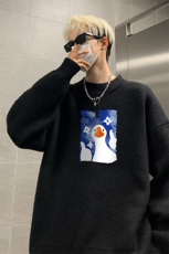 高质量！秋冬季半高领毛衣男加绒加厚线衣男针织衫男MY252-特p38，男装针织衫/毛衣，电商B367