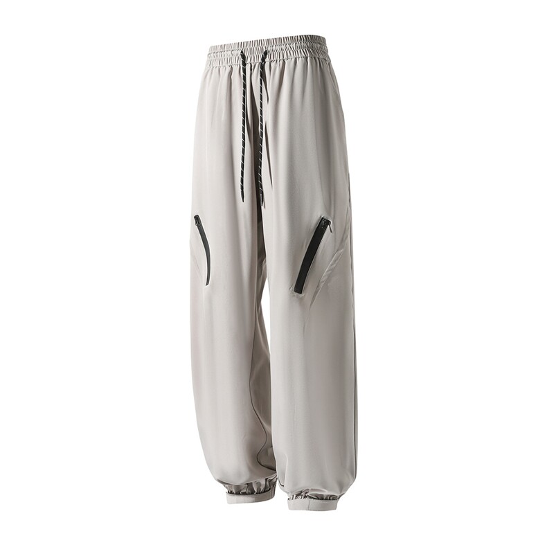 速干凉感冰丝束脚休闲裤K003立体92%聚酯纤维8%氨纶(S-5XL)TP23,男装休闲裤,电商A088