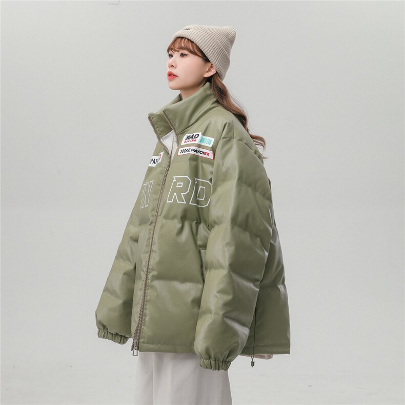 EQ156机车服皮衣冬季加棉加厚赛车服外套男女棉衣面包服P118,男装棉衣,电商C306-1
