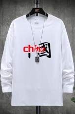 TX3189-P25纯长袖t恤男大码圆领打底衫体恤展架，男装T恤，电商A040A
