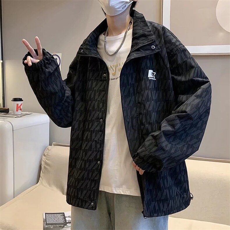 潮流夹克潮男春季反光夹克JT95P65,男装夹克,星座1116-2