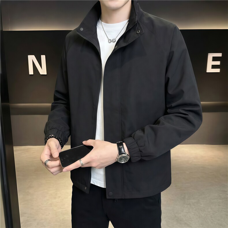 男士外套防风防水宽松百搭潮流男夹克户外上衣XZ1512-2601-P35,男装夹克,星座1512