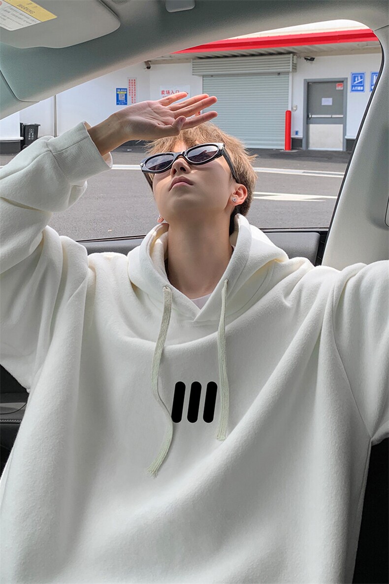连帽卫衣男大码胖子帽衫大号运动服WY2436-P35,男装卫衣,电商A040