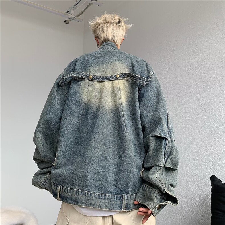 美式外套潮牌男夹克春秋新款JK8617P75,男装夹克,星座1116-2