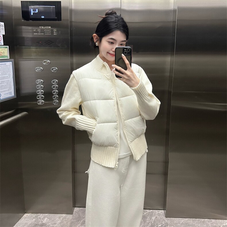 A585-P108冬季马甲棉服假两件毛衣抗起球上衣,男装针织衫/毛衣,星座911