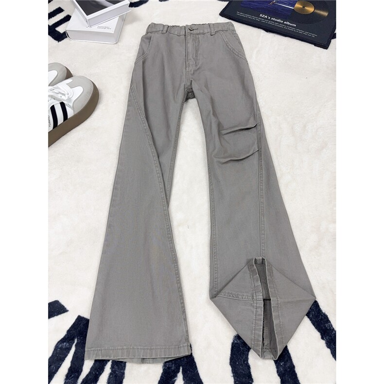 B221 美式ins高街暗黑拼接休闲工装洗褪牛仔裤LK25604-特P48控88图片