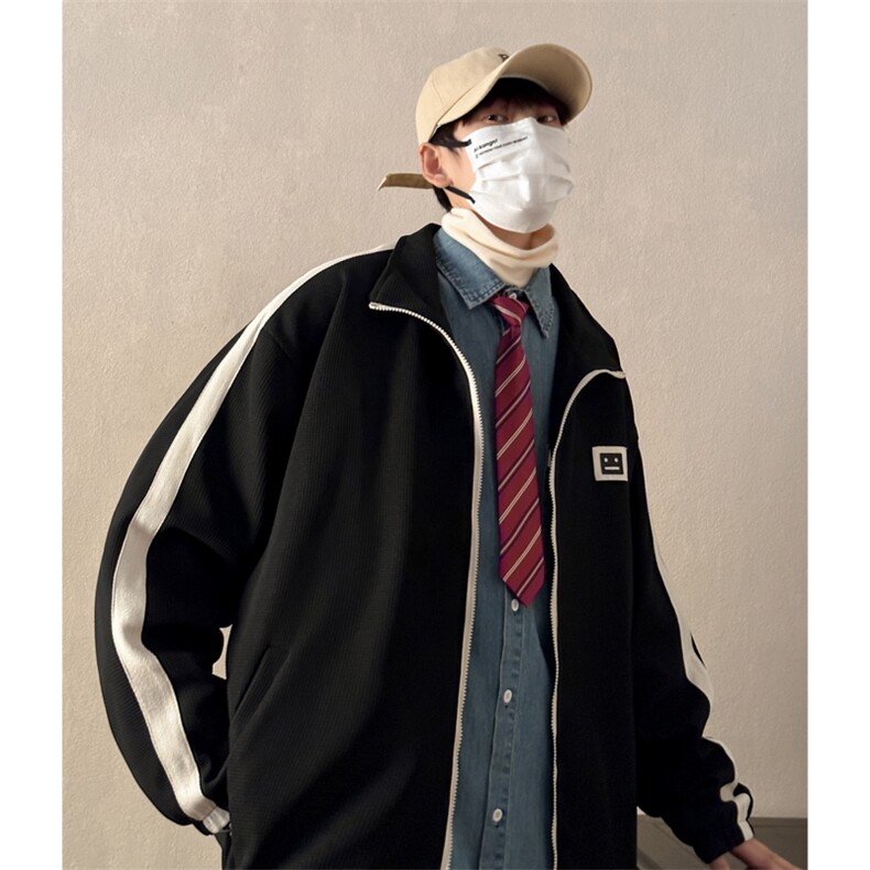 春季华夫格夹克外套男美式复古vintage潮牌ins上衣服JK062-P48,男装夹克,星座308B-1