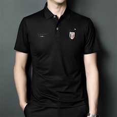 SQY9825男式2023年夏季新款T恤男短袖商务时尚休闲POLO衫男装P55，男装T恤，电商B360