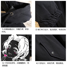 JK41153-P85加棉款-P115纯棉连帽夹克男士大码工装夹克男砖墙，男装夹克，电商A040A