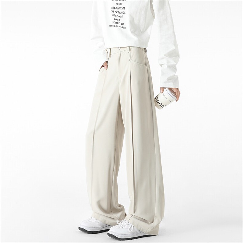 垂感直筒休闲西裤春季新款休闲裤抖音品质A111-A156-P5588,男装休闲裤,电商基地A111