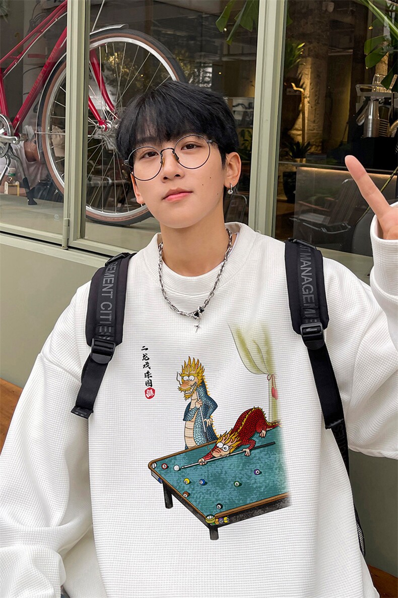 华夫格！华夫格卫衣男HW522-特P23,男装卫衣,电商B371