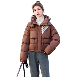 羽绒服女短款冬季2023新款今年流行小个子加厚90白鸭绒外套现货!图片