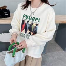 加绒卫衣火爆订单中，女装卫衣/绒衫，NOUSWEETY 诺小姐衣橱