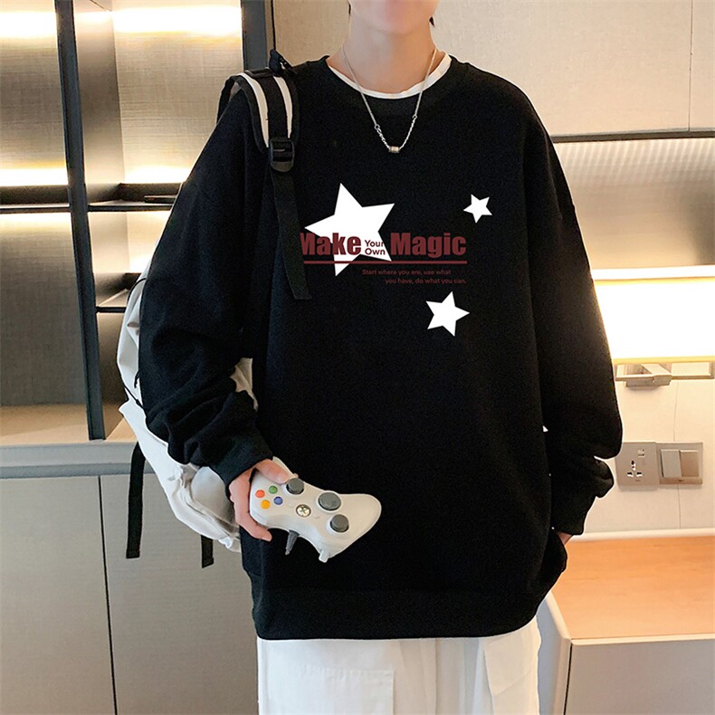 8XL圆领卫衣男超大码胖子肥佬大号长袖t恤S6379-P28,男装卫衣,电商A040