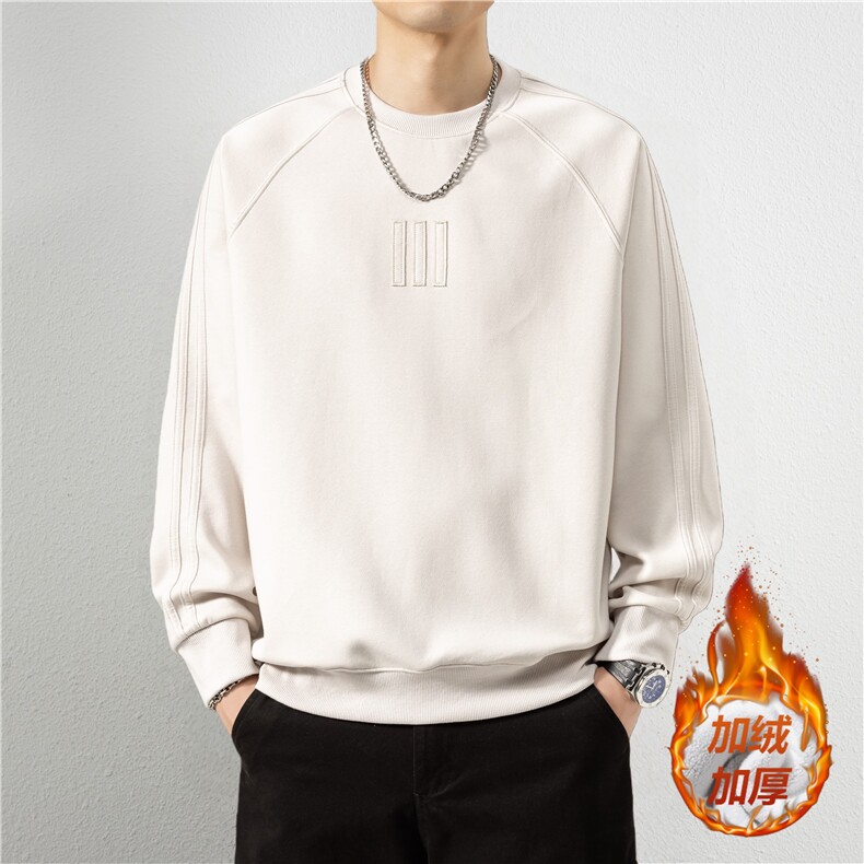 卫衣男士秋冬圆领长袖T恤内搭打底衫JV7167-P70,男装T恤,星座1105-3
