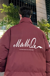 港风新款冬季时尚百搭潮流立领加厚棉服外套MY62064P85控118图片