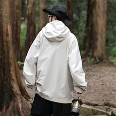 连帽冲锋衣外套男高街套头工装夹克运动机能风户外登山服CW12-P60，男装夹克，星座1008