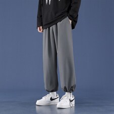 2021潮流白塔运动休闲九分卫裤  柔顺束脚  1223-特批：25图片