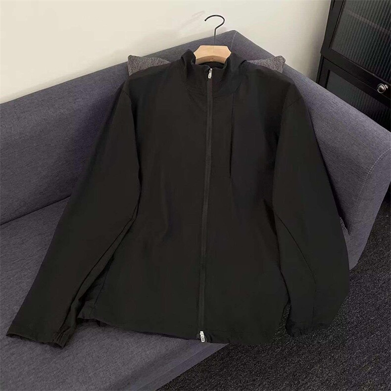 春夏款高品质冰感速干防晒服男女休闲户外运动外套透气机能风夹克,男装防晒衣,电商A486