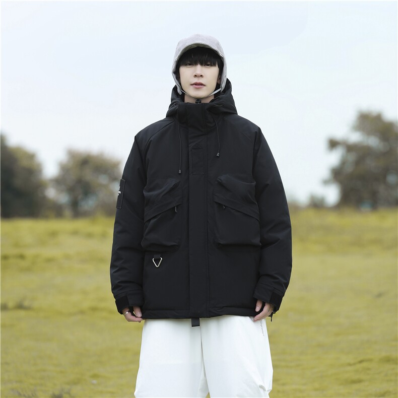 加厚保暖户外冲锋衣复古工装连帽棉衣MY9303-P130-控168,男装夹克,电商A021
