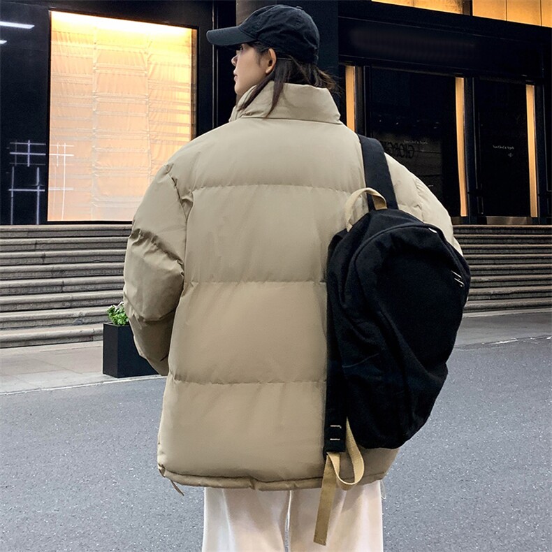 2023冬上新加棉加厚棉服潮中性风时尚立领棉衣外套男女8802-P60,男装棉衣,电商A441-1