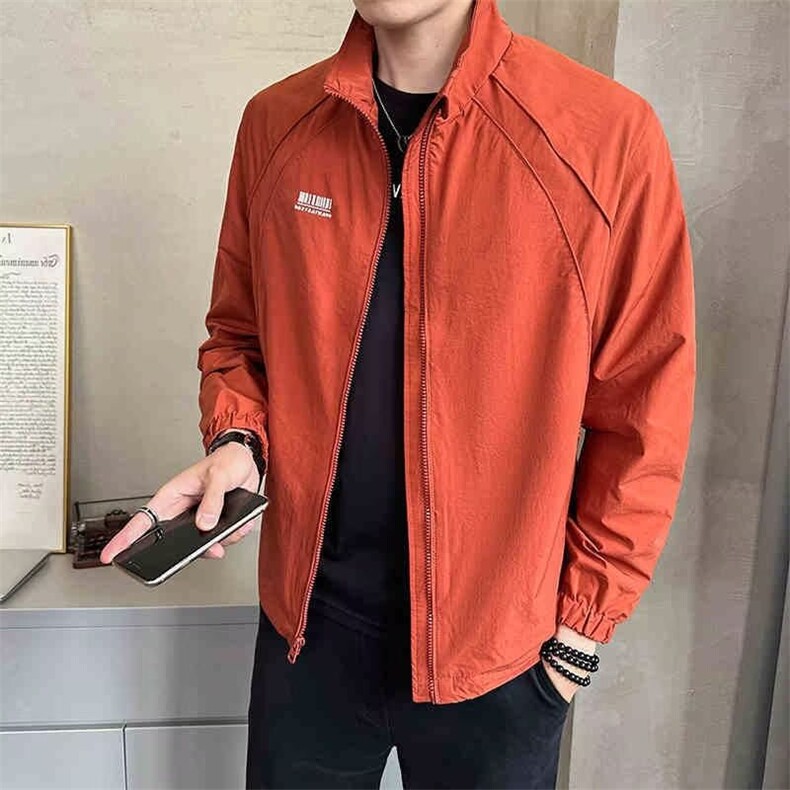 冲锋衣外套春秋款2026新款立领防晒服休闲夹克潮流百搭男装秋，男装防晒衣，星座218-1（原230）