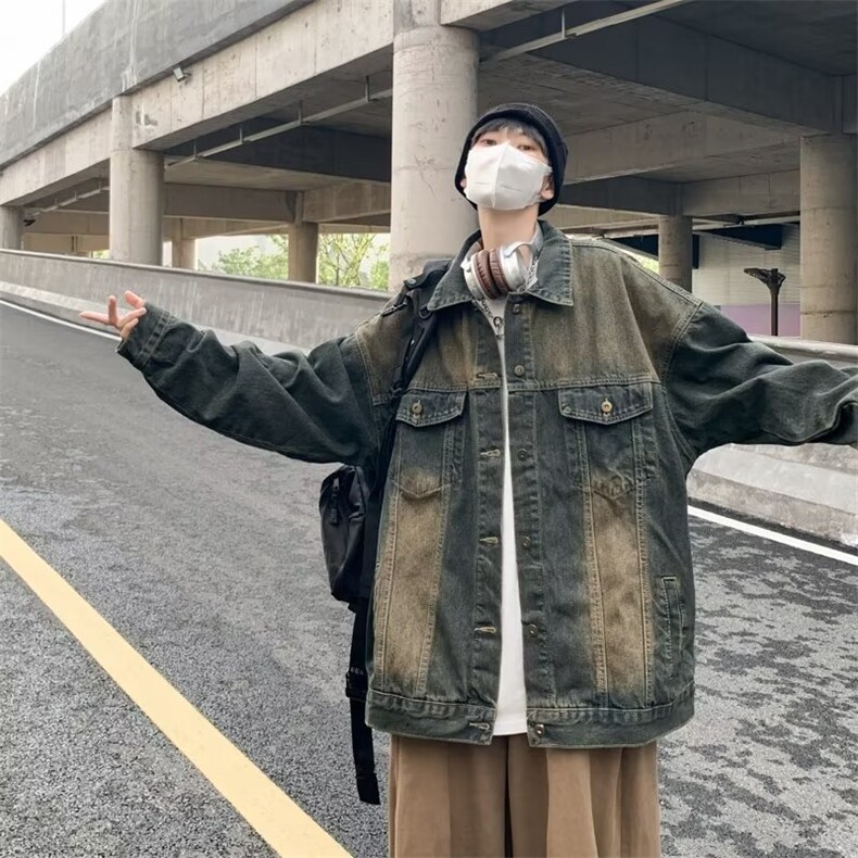 秋季青春流行男夹克文艺潮外套J2116P63,男装夹克,星座1116-2
