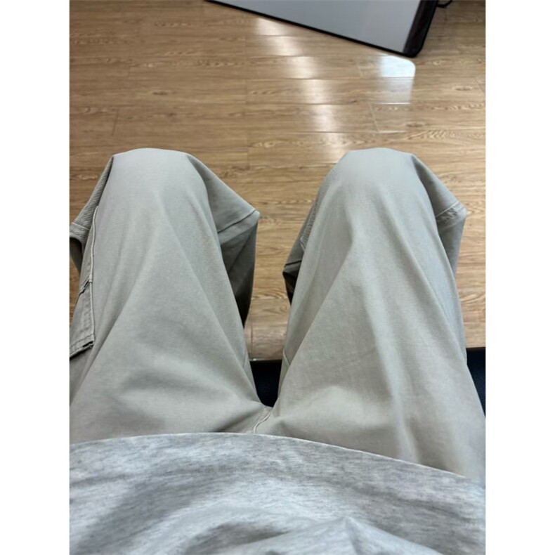 【有货】米杏色工装裤男款美式复古cleanfit裤子1007-KZD43HH-P45,男装工装外套,星座1007（原301D）