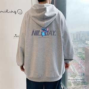 KS21173-P38 加绒-P43 连帽开衫卫衣男运动外套大码班服图片