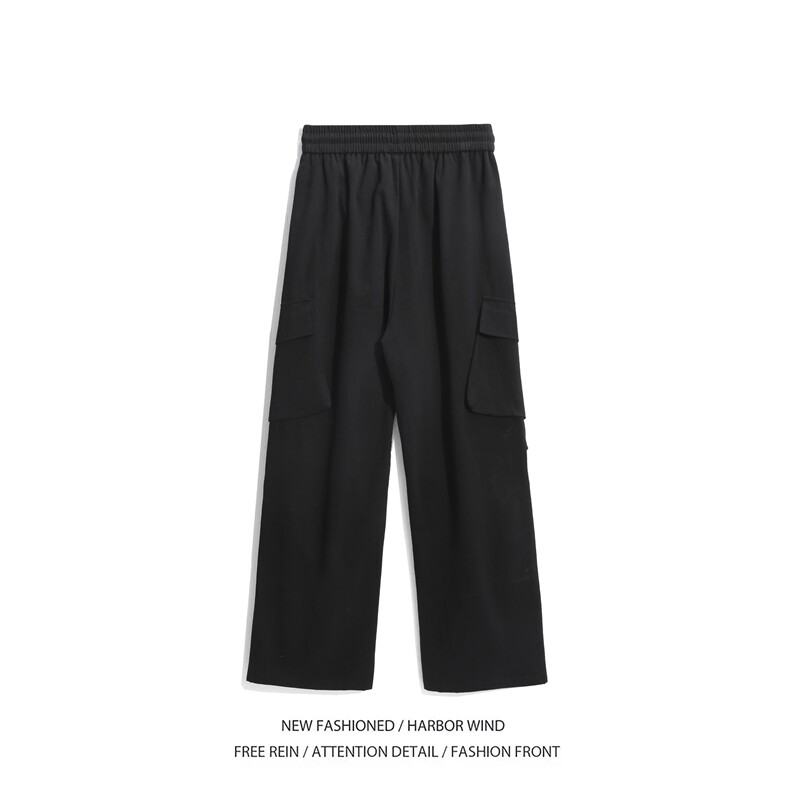 抖音品质美式高街cleanfit褶皱宽松工装裤B315-K24270-特p40控78,男装工装外套,电商B315